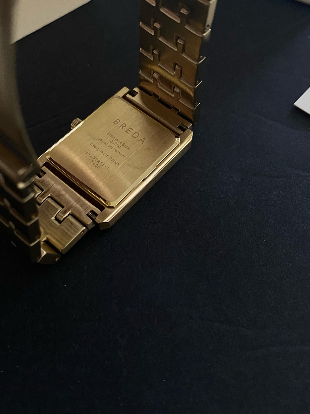 Breda Gold Tone Watch — image 5 of 8